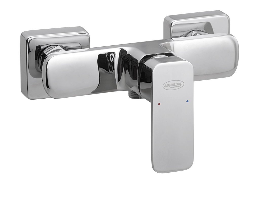 Aqualine Factor rubinetto per doccia a parete cromo FC411
