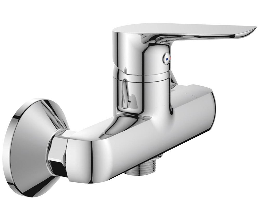 Aqualine Lotta rubinetto per doccia a parete cromo LT611