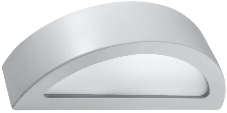Sollux Lighting Atena lampada da parete 1x60 W grigio SL.0873