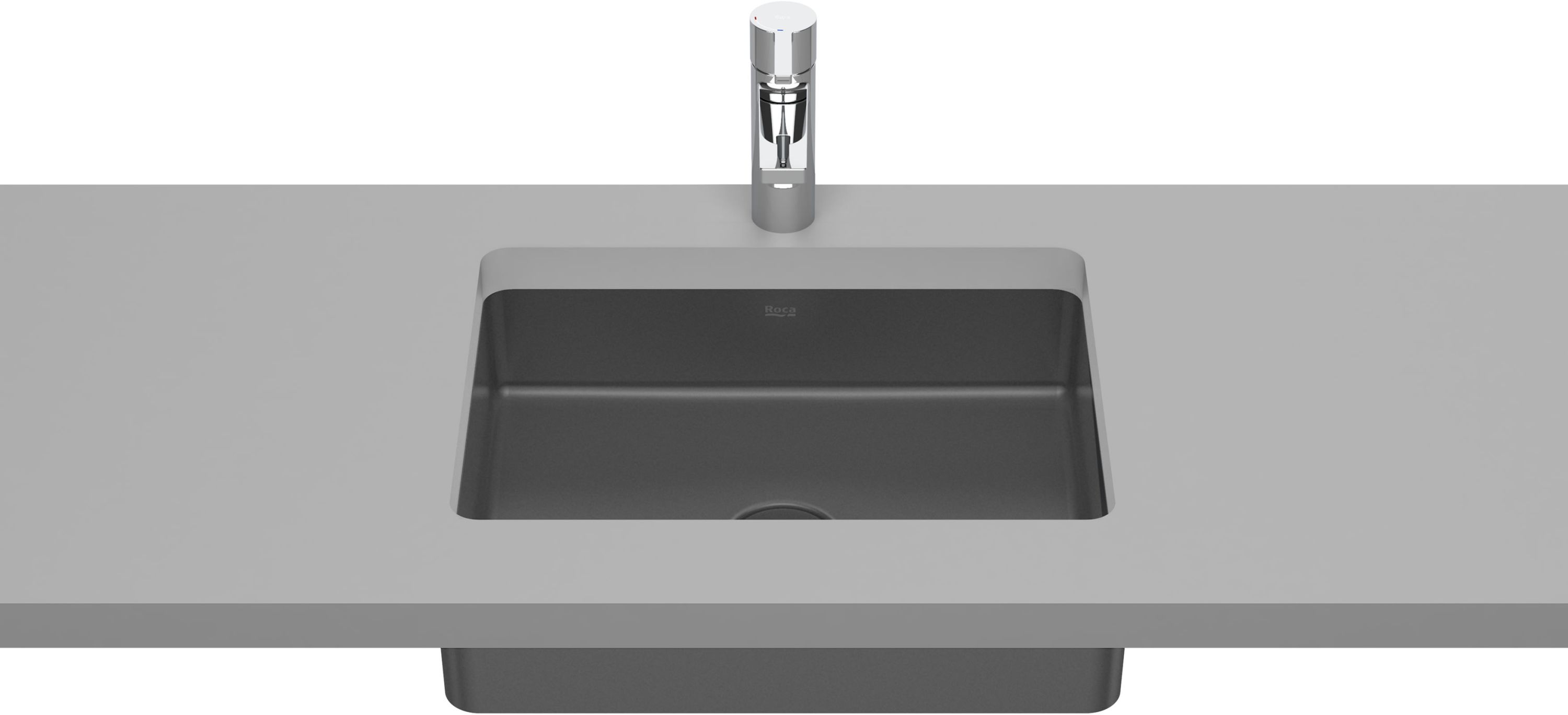 Roca Inspira lavabo 43x32.5 cm rettangolare sottopiano opaca A327536640
