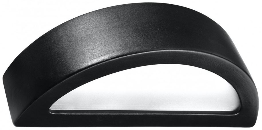 Sollux Lighting Atena lampada da parete 1x60 W nero SL.0874