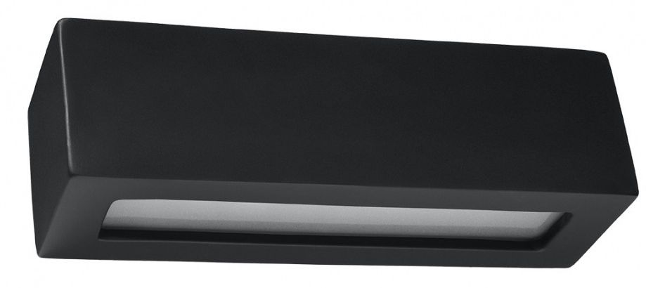 Sollux Lighting Vega lampada da parete 1x60 W nero SL.0878
