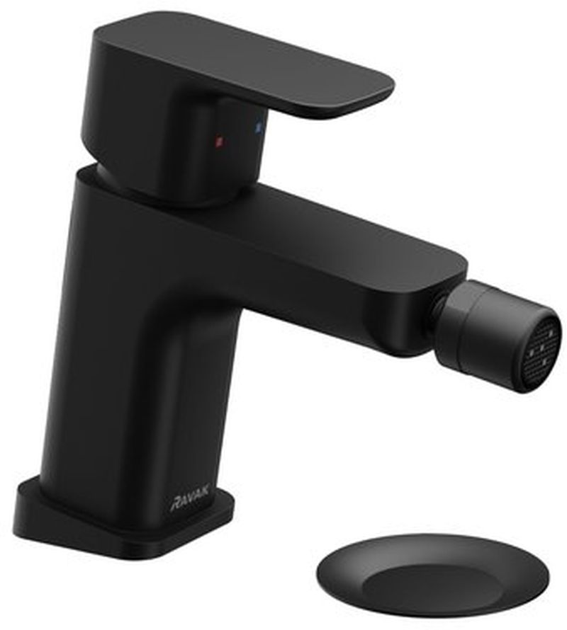 Ravak 10° rubinetto per bidet verticale nero X070155
