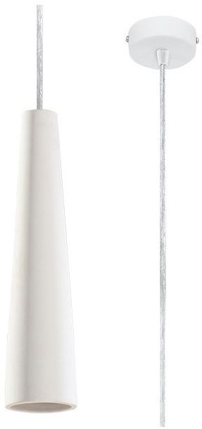 Sollux Lighting Electra lampada sospesa 1x40 W bianco SL.0845