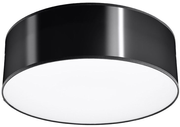 Sollux Lighting Arena plafoniera 1x60 W nero SL.0127