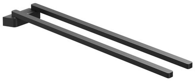Ravak 10° portasciugamani nero X07P564