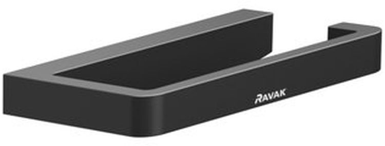 Ravak 10° portarotolo nero X07P565