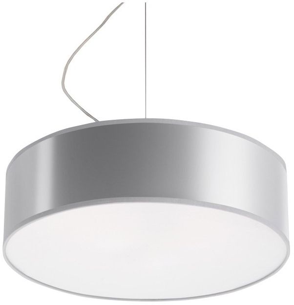 Sollux Lighting Arena lampada sospesa 2x60 W grigio/cenere SL.0116