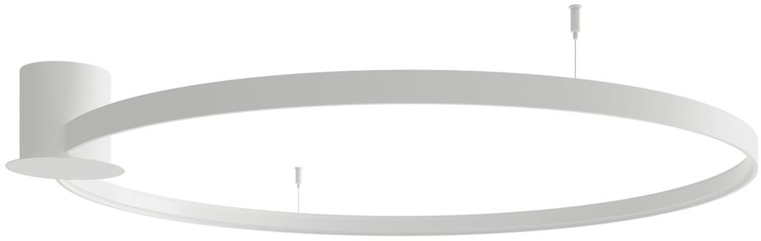 Thoro Lighting Rio lampada da soffitto 1x70 W bianco TH.135