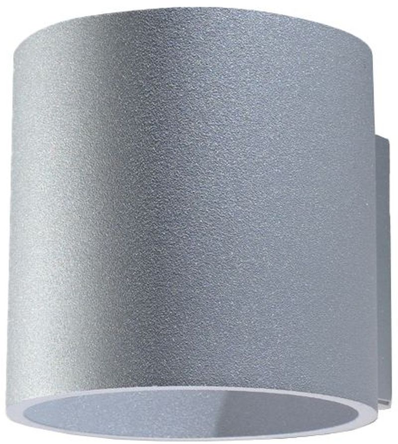 Sollux Lighting Orbis lampada da parete 1x40 W grigio SL.0049