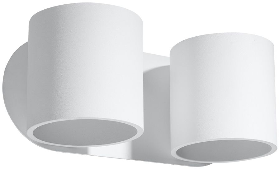 Sollux Lighting Orbis lampada da parete 2x40 W bianco SL.0659