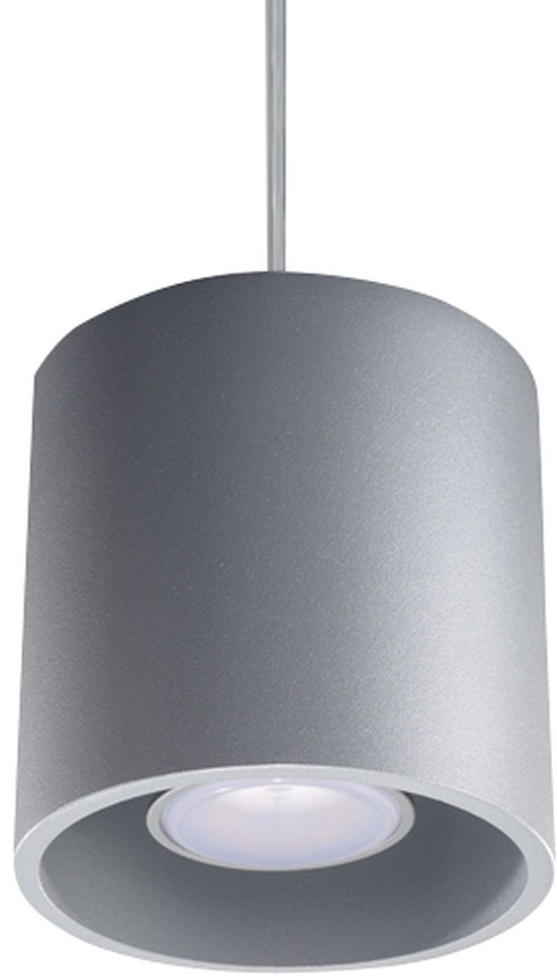 Sollux Lighting Orbis lampada sospesa 1x40 W grigio/cenere SL.0052