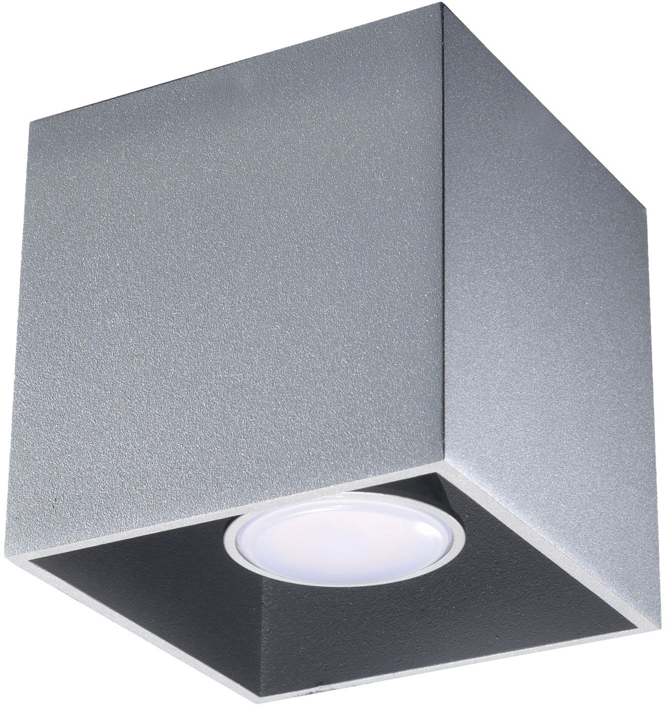 Sollux Lighting Quad lampada da soffitto 1x40 W grigio SL.0024