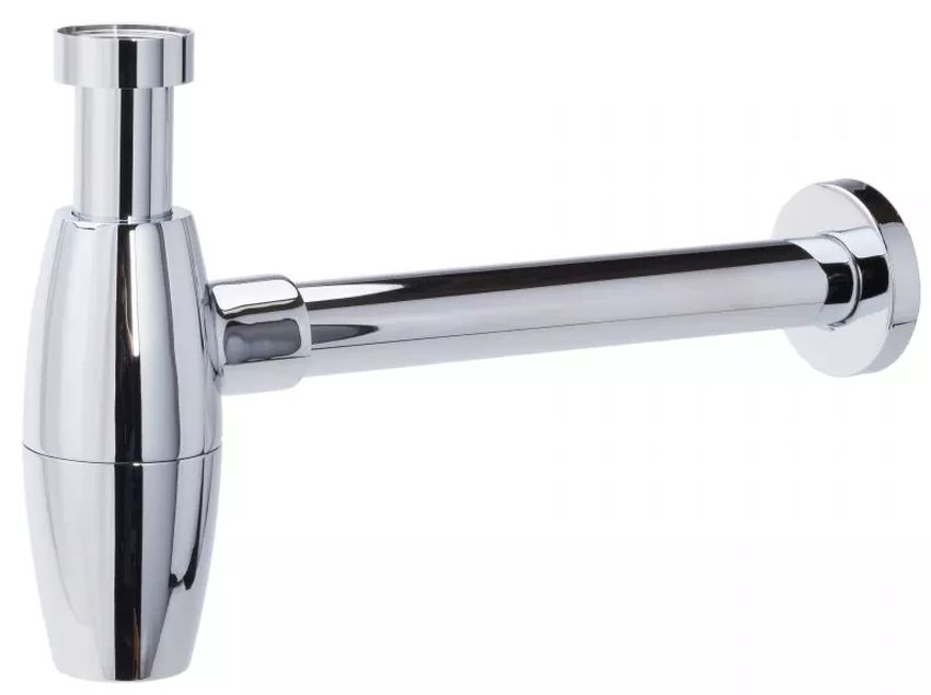 FDesign Kleome sifone per lavabo a bottiglia cromo FD7-204-11
