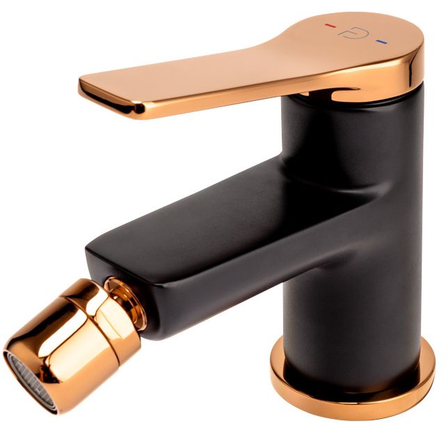 FDesign Seppia rubinetto per bidet verticale nero FD1-SPA-6-25