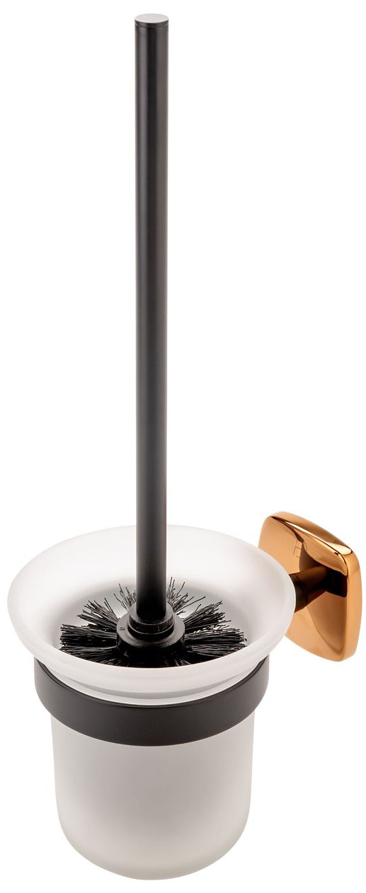 FDesign Merida scopino wc avvitato bianco-nero FD6-MRD06-25