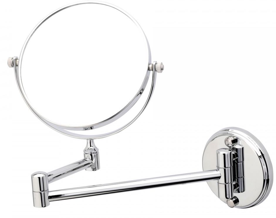 FDesign Travel specchietto per trucco 15x42.9 cm rotonda cromo FD6-TRL-51-11