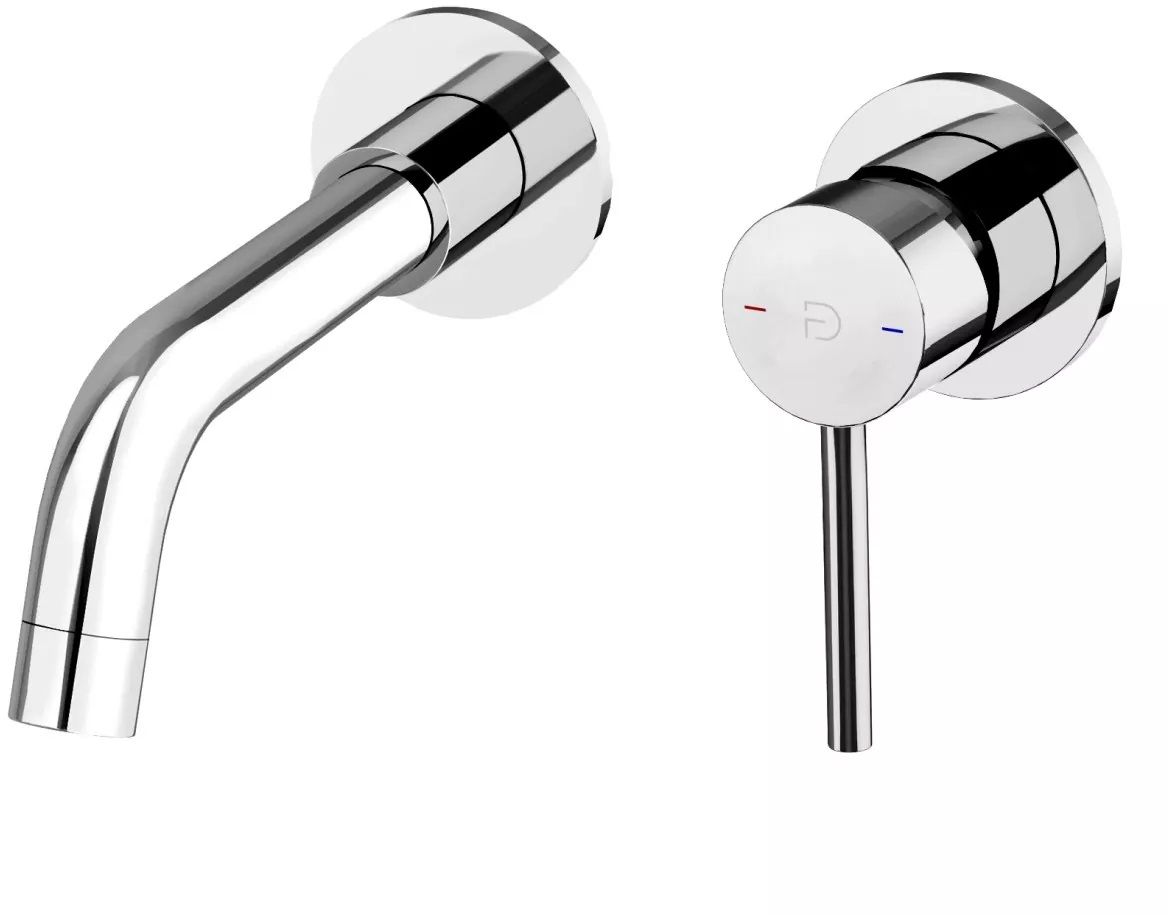 FDesign Flusso rubinetto per lavabo da incasso cromo FD1-FLS-3PA-11