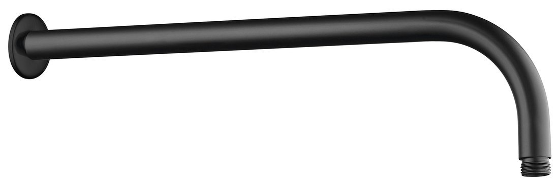 Aqualine braccio da parete nero T05