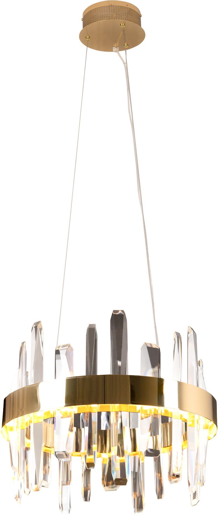 MaxLight Prince lampada sospesa 1x21 W oro P0420