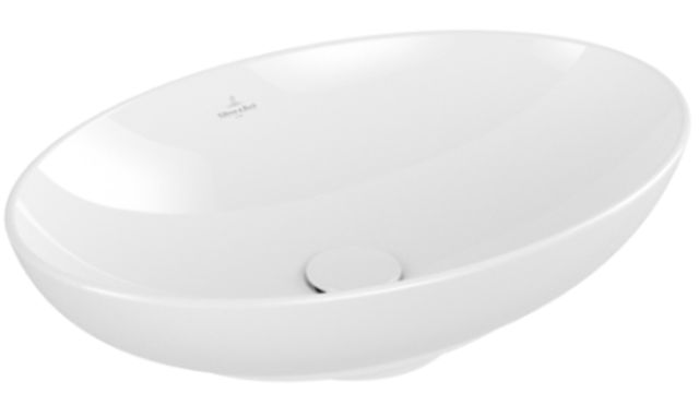 Villeroy & Boch Loop & Friends lavabo 56x38 cm ovale da appoggio bianco 4A4700R1