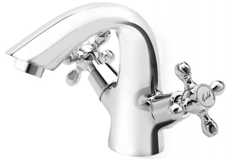 FDesign Lacrima rubinetto per lavabo verticale cromo FD1-LRA-2-11
