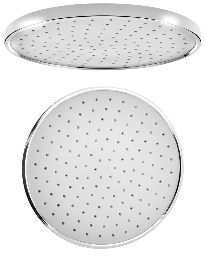 Aqualine soffione doccia 30x30 cm rotonda cromo SC113