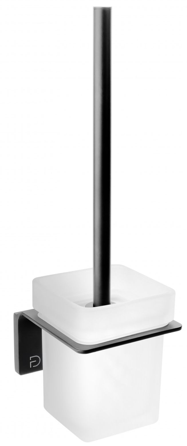 FDesign Piazza scopino wc avvitato nero FD6-PZA-06-22