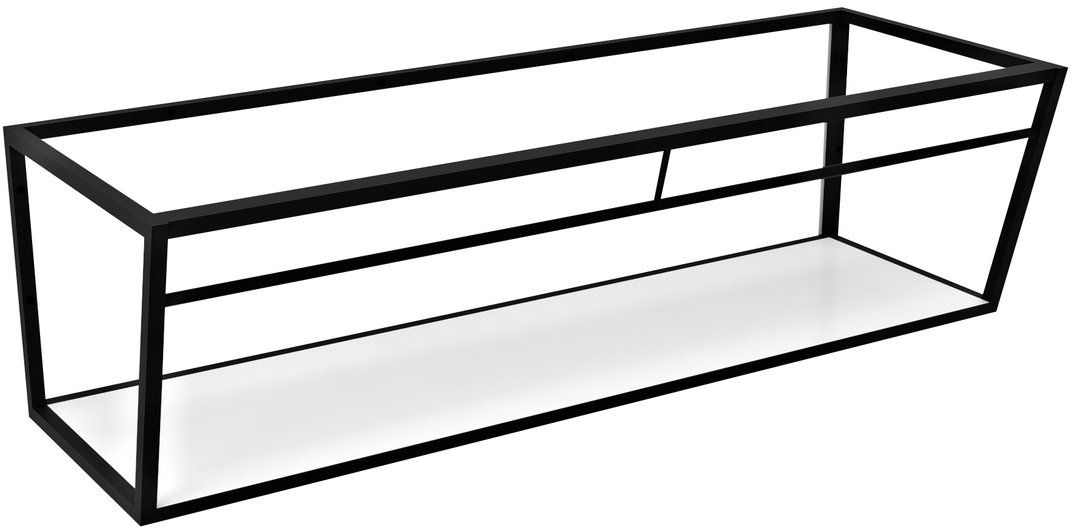 Sapho Aruba consolle 158.4x49x40 cm nero ARK160