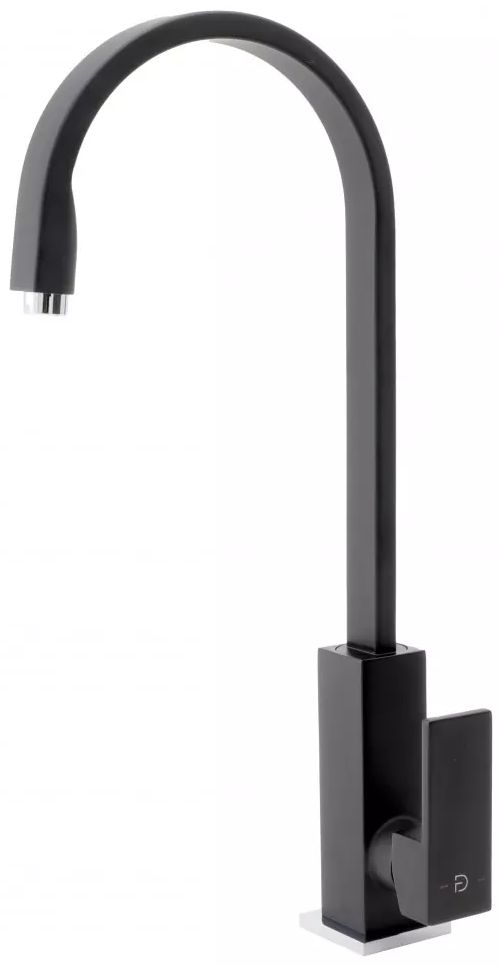 FDesign Notio rubinetto da cucina verticale nero FD1-N01-4-22