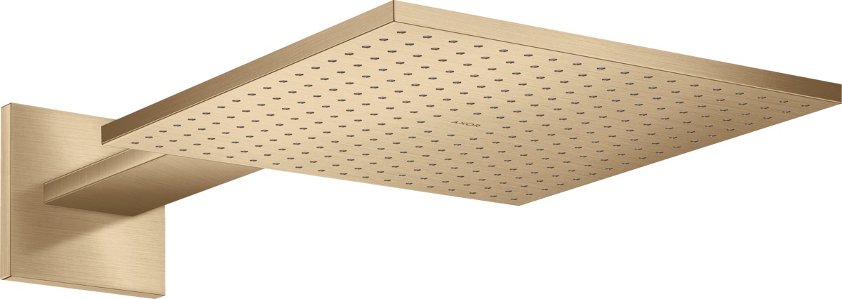 Axor ShowerSolutions soffione doccia con braccio 30x30 cm quadrata || 35318140