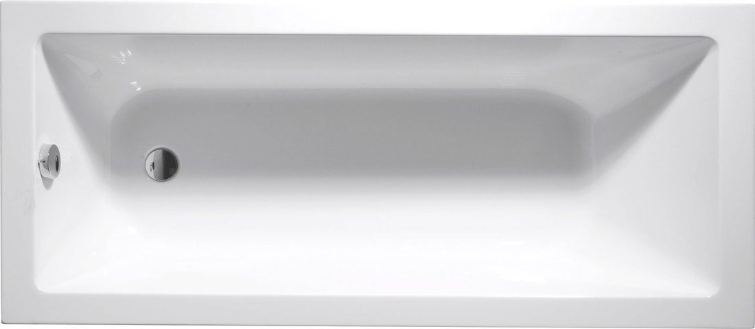 Aqualine Doubrava vasca da bagno rettangolare 170x70 cm bianco A1770