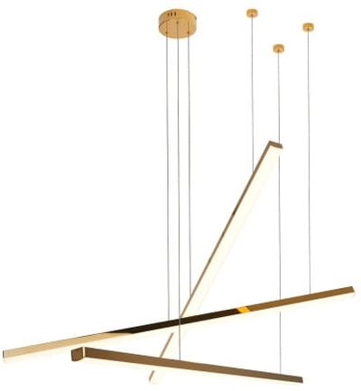 MaxLight Trio lampada sospesa 3x12 W oro P0426D