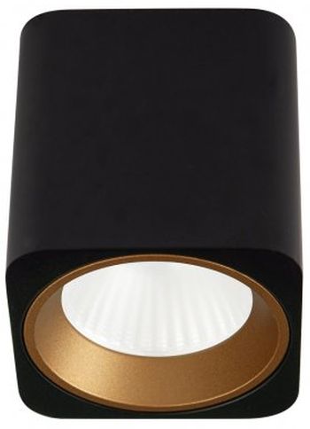 MaxLight Tub lampada da soffitto 1x7 W nero C0212