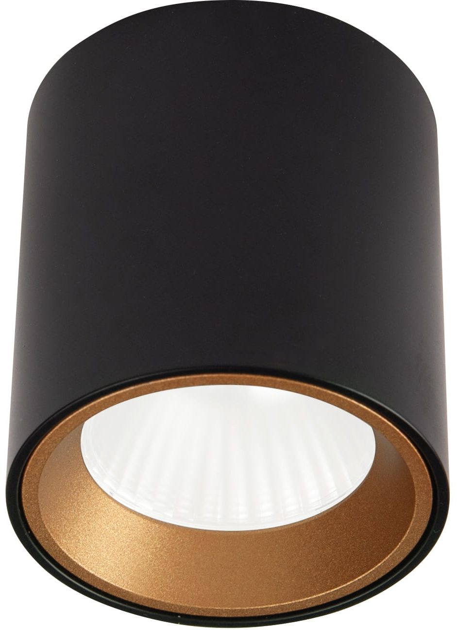 MaxLight Tub lampada da soffitto 1x7 W nero C0211