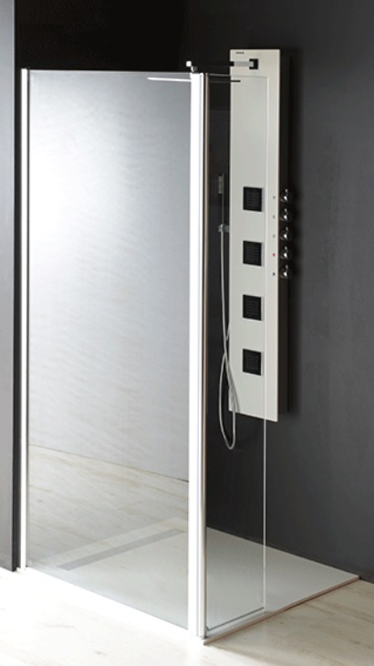 Polysan Modular Shower parete doccia 90 cm cromo lucida/vetro trasparente MS3A-90
