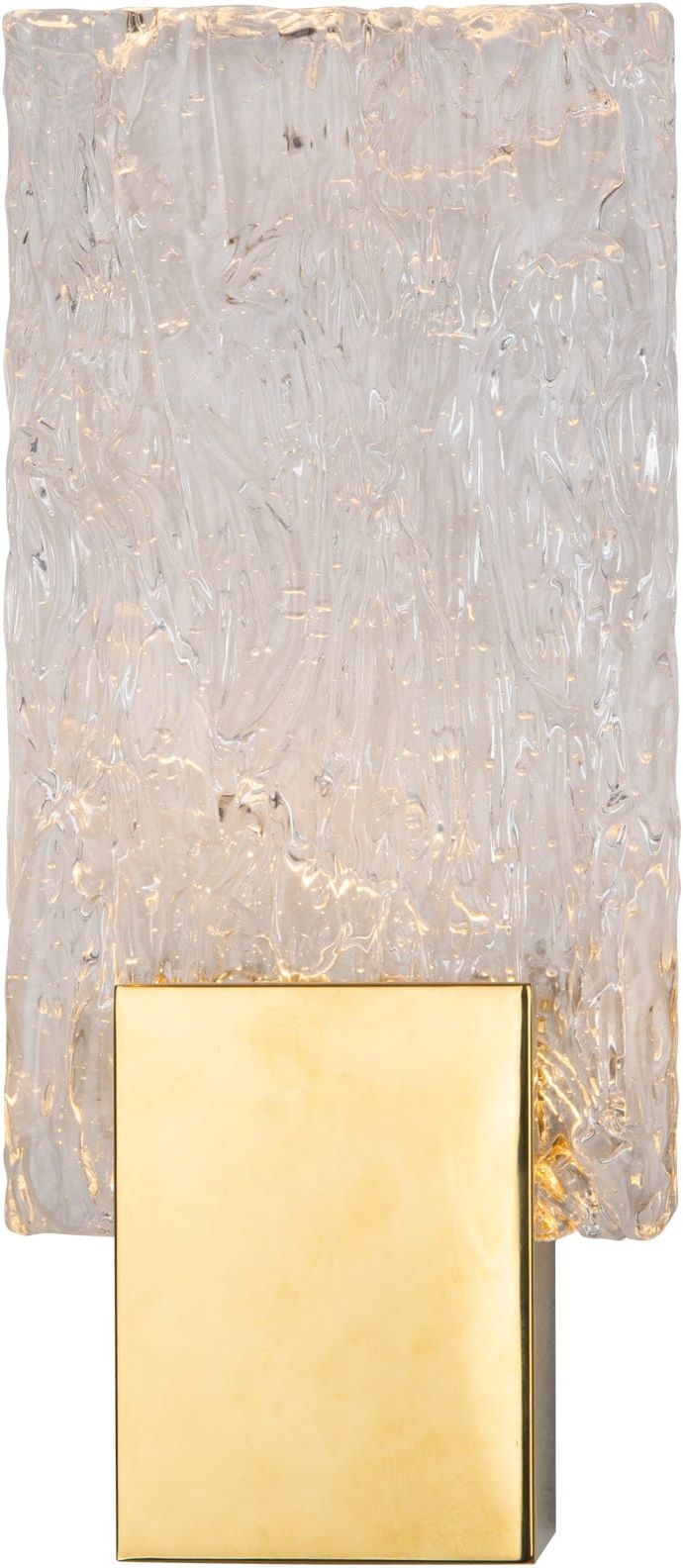 MaxLight Vetro lampada da parete 1x3 W oro W0289