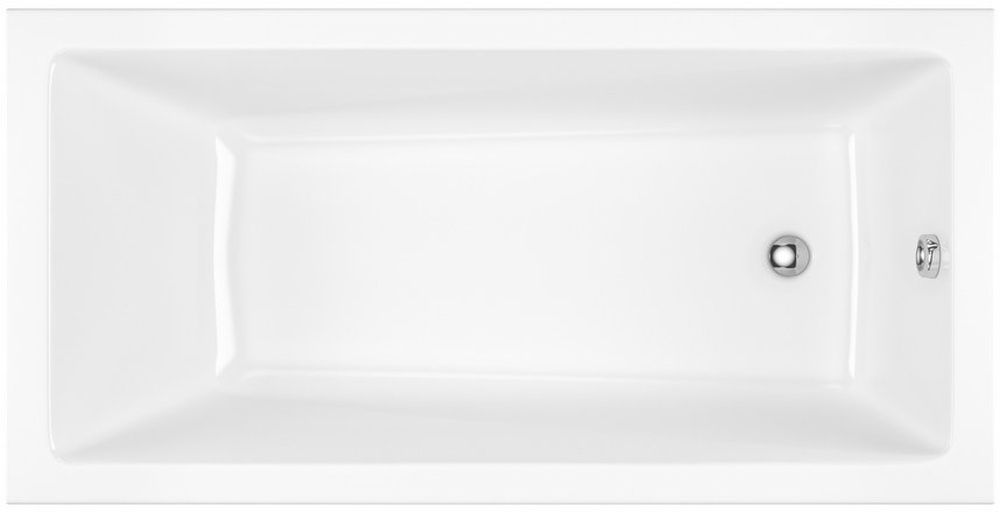 Excellent Wave vasca da bagno rettangolare 129.5x70 cm bianco WAEX.WAV13WHS