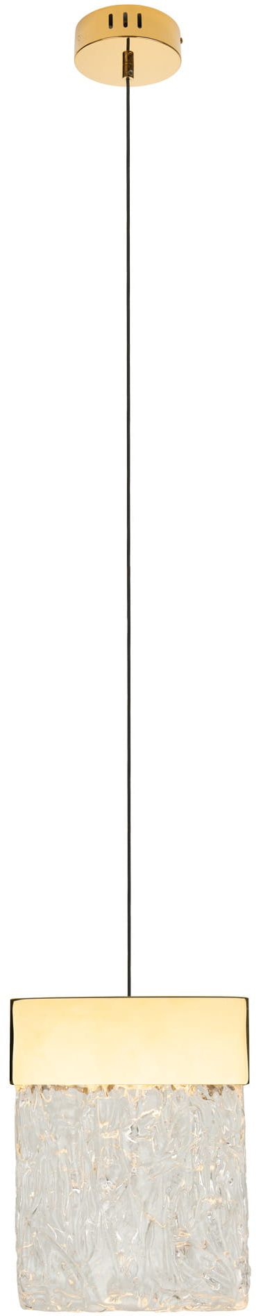 MaxLight Vetro lampada sospesa 1x4.5 W oro P0428D