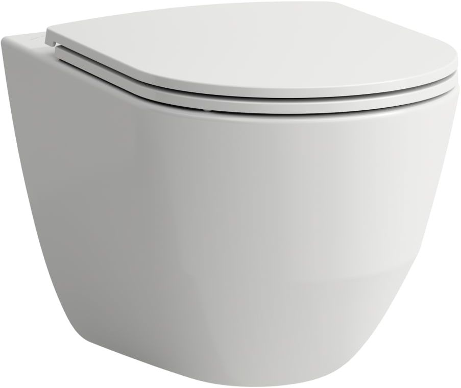 Laufen Pro A vaso wc sospeso senza brida bianco lucida H8219620000001