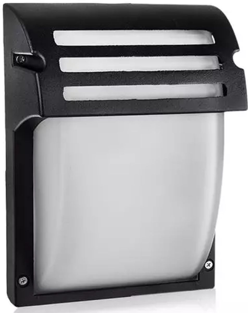 V-TAC lampada da parete per esterni 1x60 W nero 7076