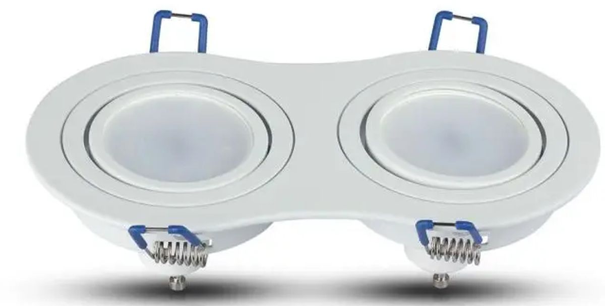 V-TAC lampada da incasso 2x W bianco 3601
