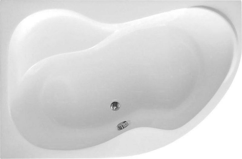 Aqualine Cidlina vasca da bagno angolare 148x105 cm sinistra bianco G3618