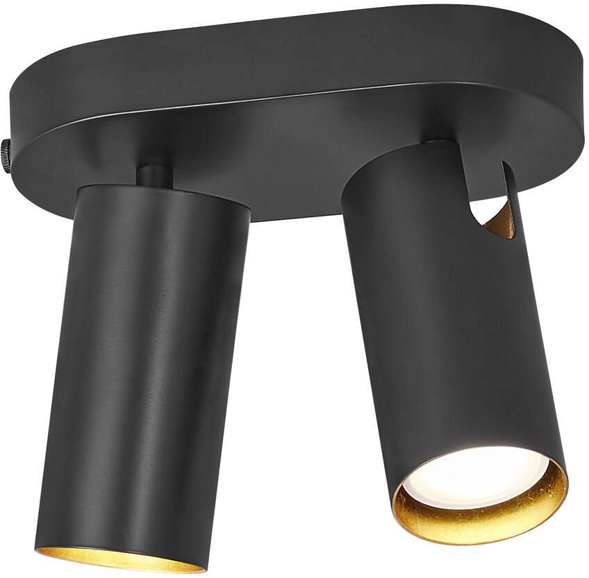 Nordlux Mimi lampada da soffitto 2x25 W nero 2120456003