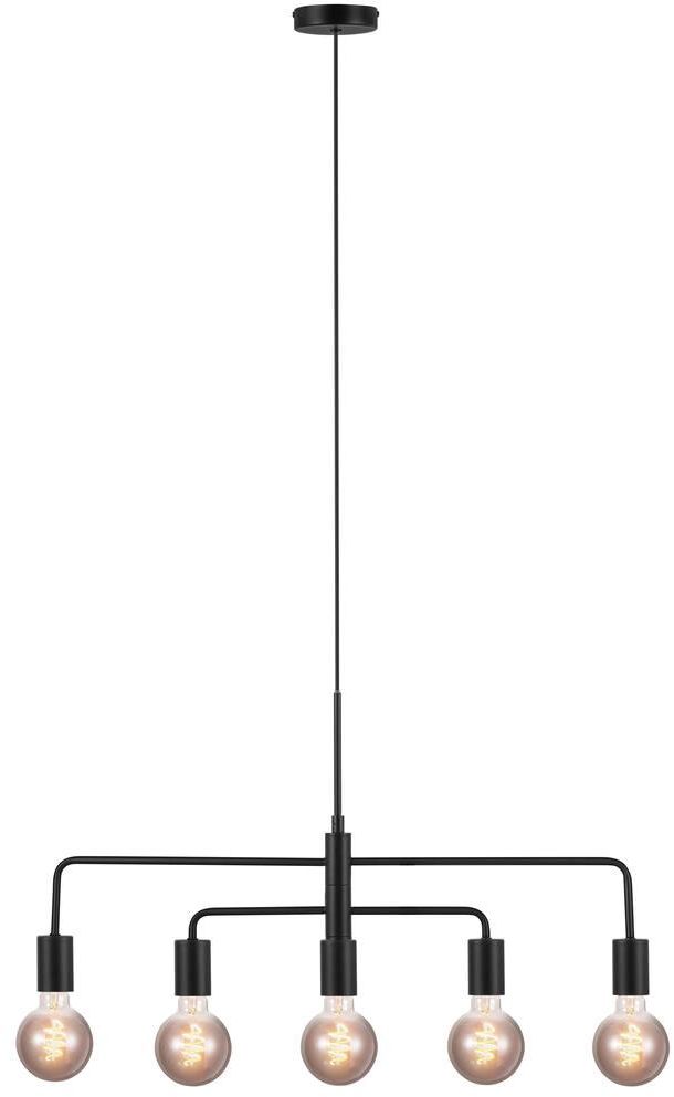 Nordlux Gloom lampada sospesa 5x40 W nero 2113053003