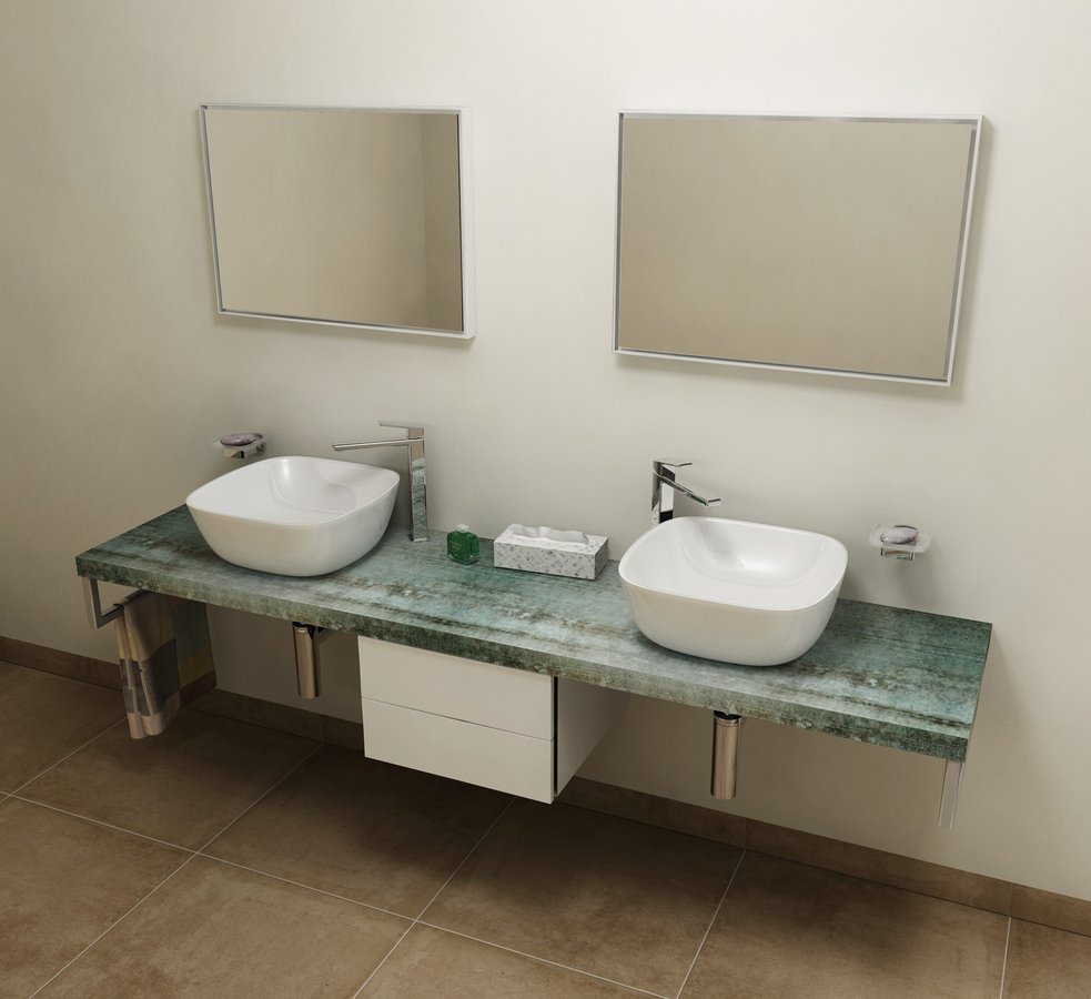 Sapho Avice piano 170x49.5 cm grafite-blu AV176