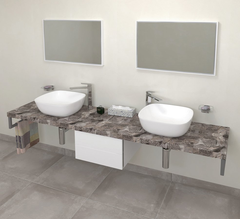 Sapho Avice piano 210x49.5 cm grigio AV2110