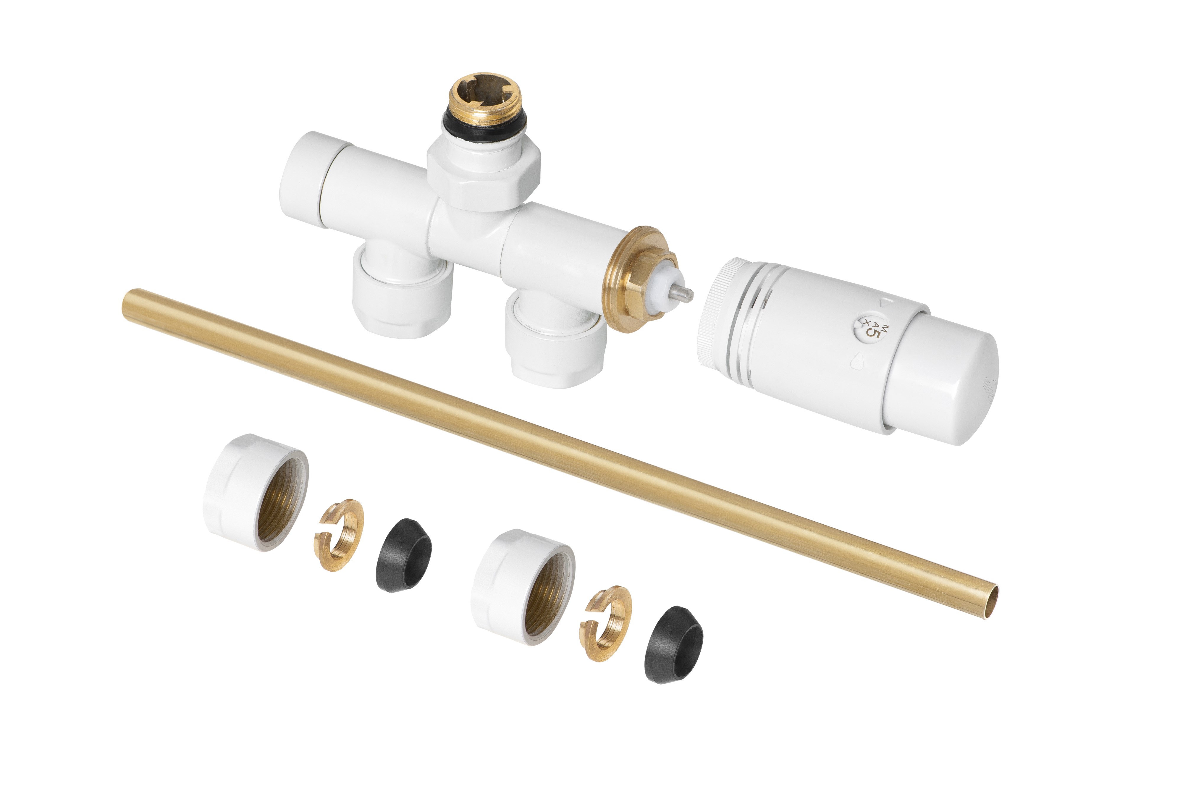 Invena PROV set termostatico bianco CZ87B15