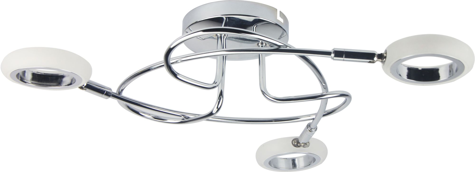 Candellux Aurelion lampada da soffitto 3x4 W cromo 98-65582