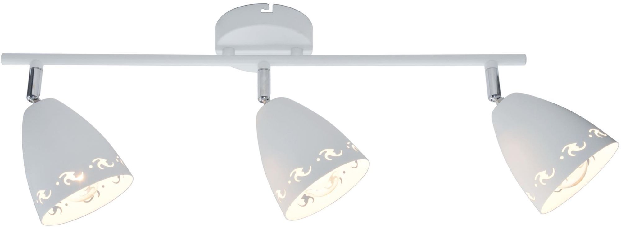 Candellux Coty lampada da soffitto 3x40 W bianco 93-67142